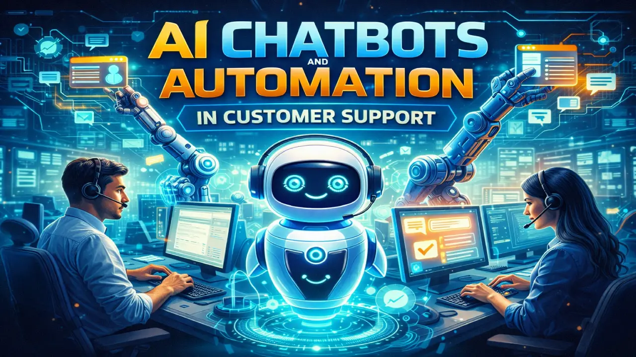 Customer support automation with AI chatbot and agents